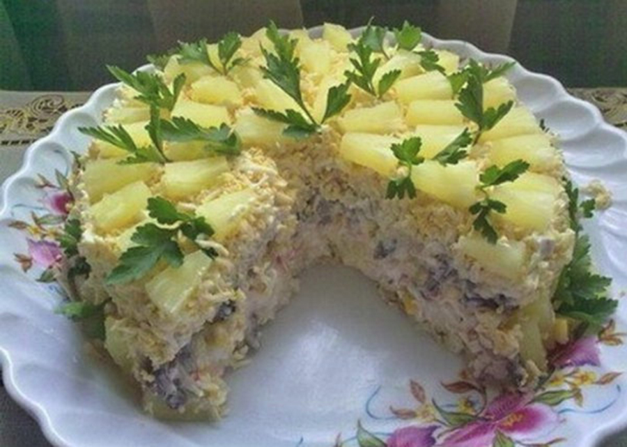 Salata “Miracol” – Garnitura pentru masa festiva